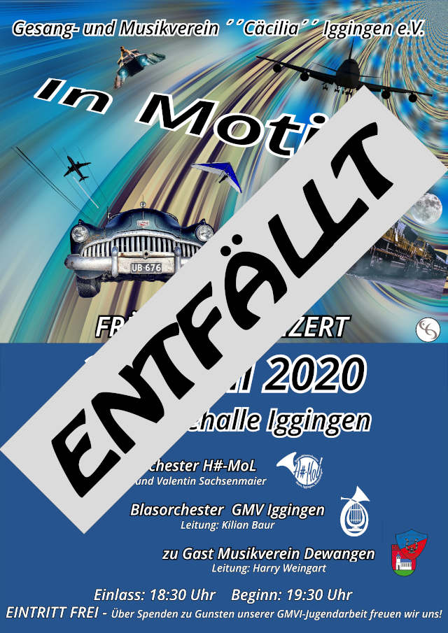 2020 04 Fruehjahrskonzert Iggingen abgesagt web