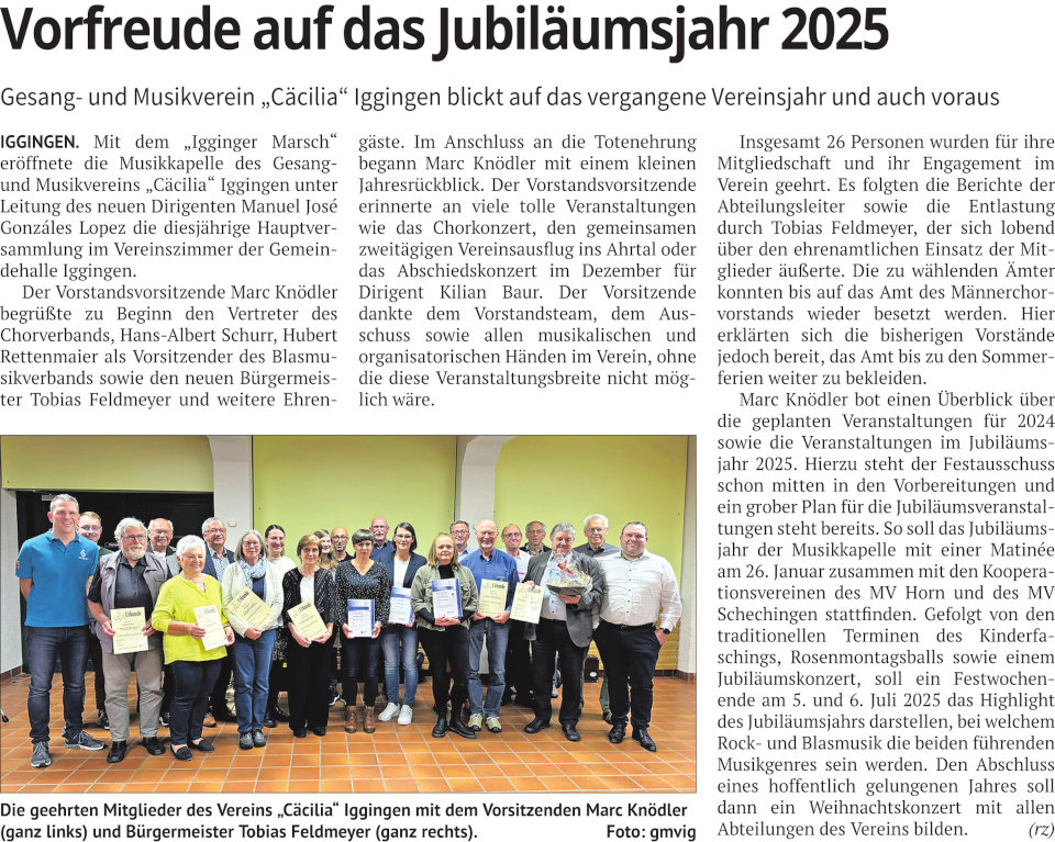 Artikel aus der Remszeitung vom 15.06.2024
