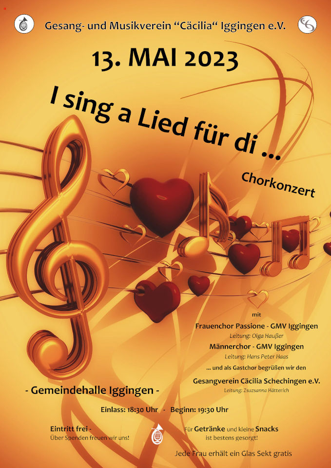 2023 05 13 Chorkonzert Plakat web
