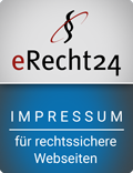 eRecht24-Siegel „Impressum – für rechtssichere Webseiten“